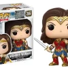 Best Pirce ❤️ Funko DC Justice League Movie POP! Heroes Wonder Woman Vinyl Figure #206 [Justice League] 😍