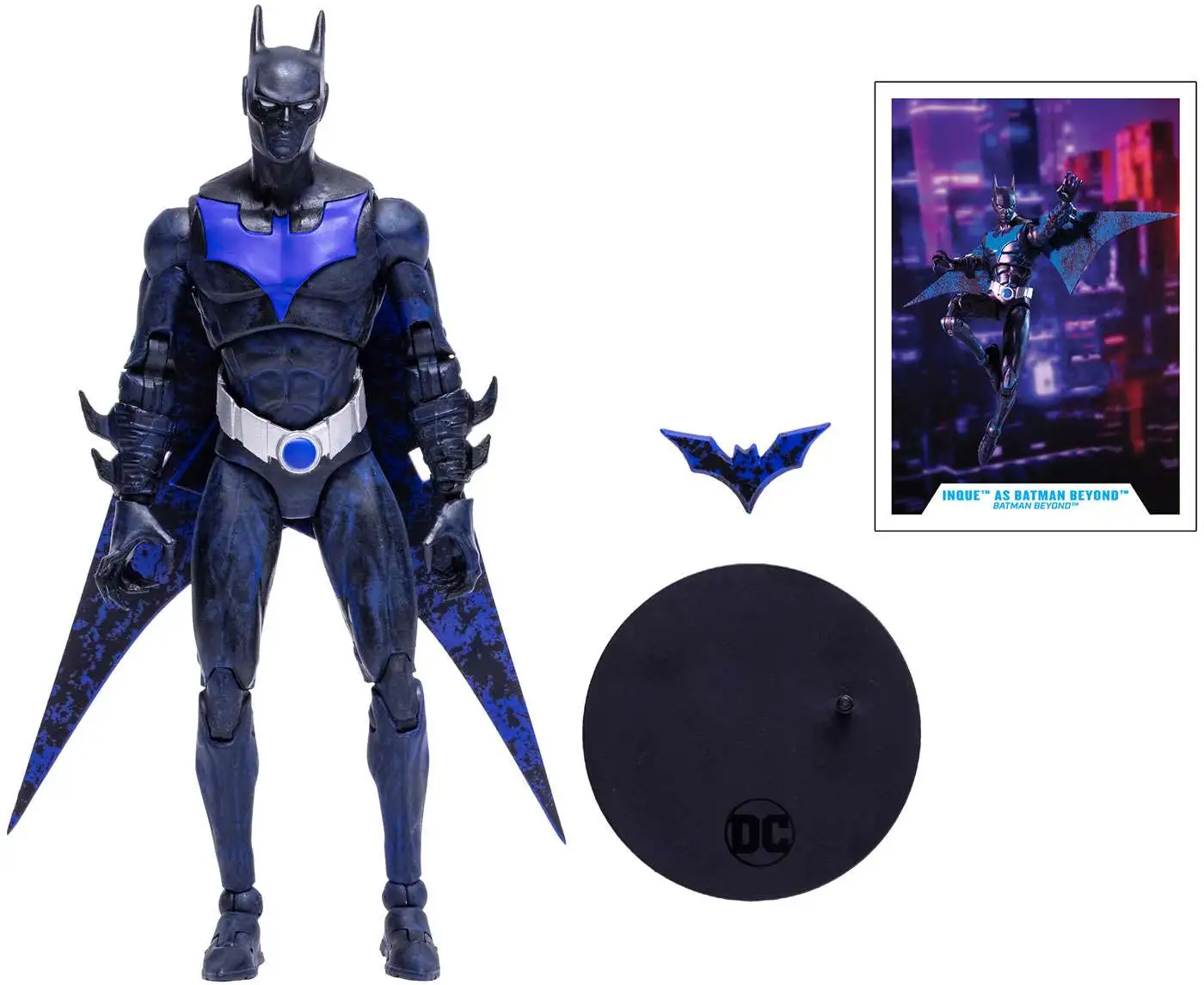 Budget 😉 McFarlane Toys DC Multiverse Inque as Batman Beyond Action Figure 🔔 4 Budget 😉 McFarlane Toys DC Multiverse Inque as Batman Beyond Action Figure 🔔 - Image 2