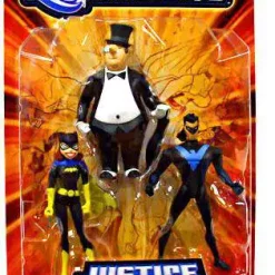Budget โจ DC Universe Justice League Unlimited Fan Collection Batgirl, Penguin & Nightwing Action Figures โ๏ธ
