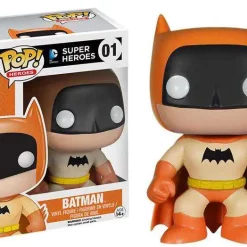 Buy 🤩 Funko DC Super Heroes POP! Heroes Batman Exclusive Vinyl Figure #01 [75th Anniversary Orange Rainbow] ❤️