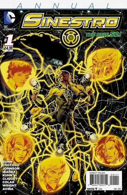 Top 10 π DC Comics Sinestro Annual #1A Comic Book π 3 Top 10 π DC Comics Sinestro Annual #1A Comic Book π