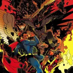 Discount ✨ DC Comics Justice League #75 2022 Comic Book [1:50 Tony Harris Card Stock Incentive Variant] 🔥