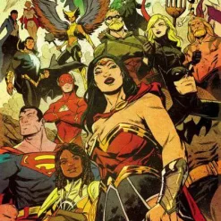 Brand new ⭐ DC Comics Justice League 2021 Annual #1 Comic Book [Sanford Greene Cover A] ✨