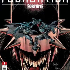 Cheap ✨ DC Comics Batman / Fortnite Foundation #1 Comic Book [2nd Printing, Comes with Virtual Item Code ] 🛒