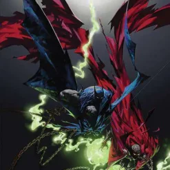 Brand new 😉 DC Comics Batman Spawn #1 One Shot 2022 Comic Book [Capullo & McFarlane GITD Variant J] (Pre-Order ships January) ❤️