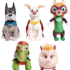 Wholesale 🌟 DC League of Super-Pets Ace, Krypto, Merton, PB & Chip Plush 5-Pack ⭐