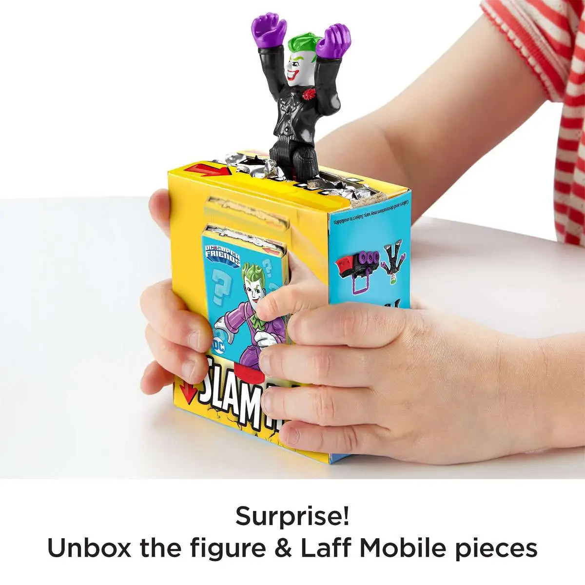 Best deal โ Fisher Price DC Super Friends Imaginext Slammers Laff Mobile 3-Inch Mystery Vehicle & Figure ๐ฏ 4 Best deal โ Fisher Price DC Super Friends Imaginext Slammers Laff Mobile 3-Inch Mystery Vehicle & Figure ๐ฏ - Image 2