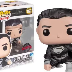 Wholesale 🧨 Funko DC POP! Movies Superman Exclusive Vinyl Figure #1127 [Zack Snyder's Justice League, Black Suit] 🎁