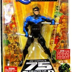 Flash Sale ⭐ DC Universe 75 Years of Super Power Classics Nightwing Action Figure [Blue & Black] 💯