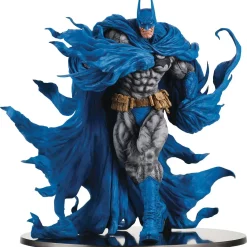 Flash Sale 👏 DC Comics Sofbinal Batman Exclusive 14-Inch Collectible Soft Vinyl Statue [Heavy Blue] (Pre-Order ships January) ⭐