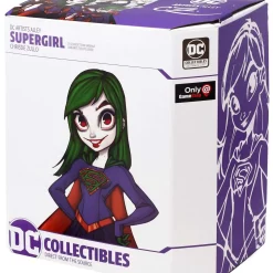Wholesale 🔔 DC Artist Alley Supergirl Exclusive 6.9-Inch PVC Collector Statue [Chrissie Zullo, The Joker Team Variant] ⭐