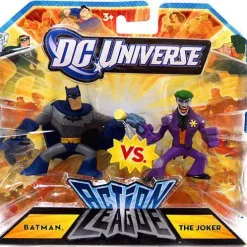 Budget 🎉 DC Universe Action League Batman vs. The Joker 3-Inch Mini Figures ✔️