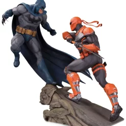 Best Pirce 😀 DC Batman vs. Deathstroke 11.2-Inch Battle Statue ✨