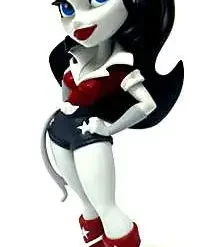 Coupon 😉 DC Bombshells Wonder Woman Exclusive 7-Inch Statue [Black & White Noir, Damaged Package] 🛒