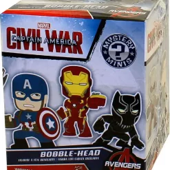 Cheap 👏 Funko Marvel Mystery Minis Civil War Mystery Pack [1 RANDOM Figure] ✔️