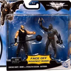 Deals ⭐ The Dark Knight Rises Swing Shot Bane vs. Stealth Vision Batman Action Figure 2-Pack [Damaged Package] 🌟