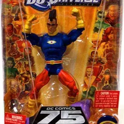 Coupon ✨ DC Universe 75 Years of Super Power Classics Validus Series OMAC Action Figure ✔️