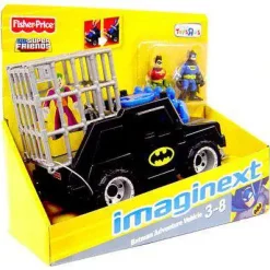 Best Pirce ✨ Fisher Price DC Super Friends Imaginext Batman Adventure Vehicle Exclusive 3-Inch Figure Set 🤩