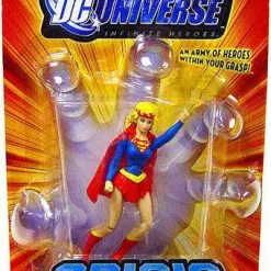 Cheapest ✨ DC Universe Crisis Infinite Heroes Series 1 Supergirl Action Figure #43 😍