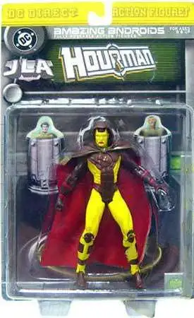 Promo 🛒 DC JLA Amazing Andriods Hourman Action Figure [Damaged Package] ❤️ -DC Comics Shop dcdhourmanandroid