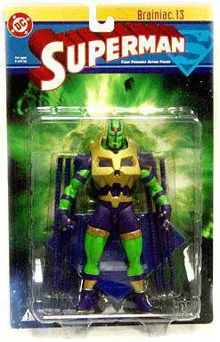 Brand new 🤩 DC Superman Series 1 Brainiac 13 Action Figure ✔️ 3 Brand new 🤩 DC Superman Series 1 Brainiac 13 Action Figure ✔️