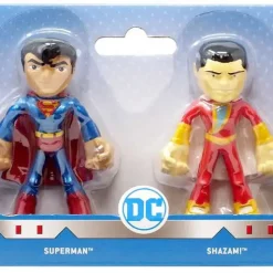 Best Sale ⭐ DC Justice League Flextreme Batman, Superman, Shazam! & The Flash Action Figure 4-Pack 🔔