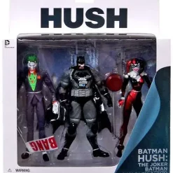 Brand new 👏 Hush Joker, Stealth Batman & Harley Quinn Action Figure 3-Pack 💯
