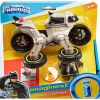 Discount 🧨 Fisher Price DC Super Friends Imaginext Batman & Batcycle 3-Inch Figure Set [Hoverbike] ⭐