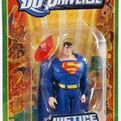 Budget 💯 DC Universe Justice League Unlimited Fan Collection Superman Action Figure [Blue] 🎁