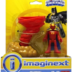 Coupon 🥰 Fisher Price DC Super Friends Imaginext Red Tornado Action Figure [Loose] 🧨