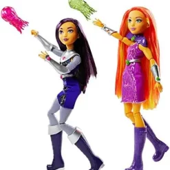 Best reviews of 🥰 DC Super Hero Girls Intergalactic Sisters Blackfire & Starfire 12-Inch Deluxe Doll 2-Pack ✨ -DC Comics Shop dcshgirlsblackfirestarfire inset2