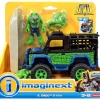Brand new ✨ Fisher Price DC Super Friends Imaginext K. Croc & 4x4 3-Inch Figure Set 🎉 -DC Comics Shop dcskcroc4x4
