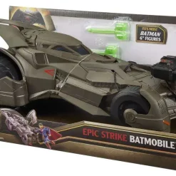 Brand new ✨ DC Batman v Superman: Dawn of Justice Epic Strike Batmobile 6-Inch Vehicle [Damaged Package] ❤️