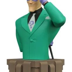 Promo 🔥 DC Batman The Animated Series The Riddler 5-Inch Bust 🔔