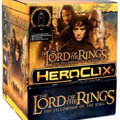 Best deal ✨ The Lord of the Rings HeroClix The Fellowship of the Ring Mystery Box [24 Packs] 🤩