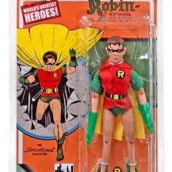 Coupon 💯 DC World's Greatest Heroes! First Appearances Series 1 Robin Action Figure [Yellow Cape] 😀