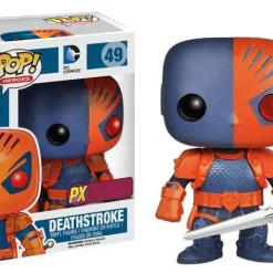 Budget 😍 Funko DC POP! Heroes Deathstroke Exclusive Vinyl Figure #49 [Damaged Package] ⭐