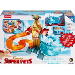 Best deal 😉 Fisher Price DC League of Super-Pets Daily Planet Rescue Track Set 🌟