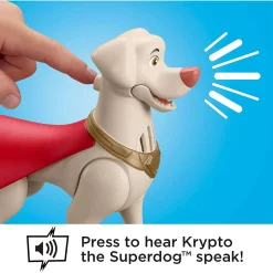 Cheap ๐งจ Fisher Price DC League of Super-Pets Krypto Talking Action Figure ๐ 8 Cheap ๐งจ Fisher Price DC League of Super-Pets Krypto Talking Action Figure ๐ -DC Comics Shop fpsptalkkrypto inset2
