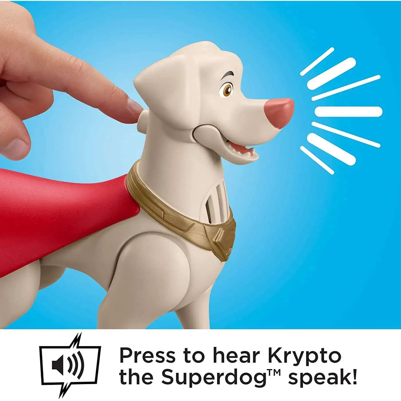 Cheap ๐งจ Fisher Price DC League of Super-Pets Krypto Talking Action Figure ๐ 5 Cheap ๐งจ Fisher Price DC League of Super-Pets Krypto Talking Action Figure ๐ - Image 3
