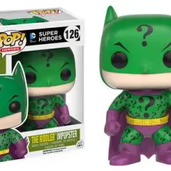 Best Pirce 🧨 Funko DC POP! Heroes The RIddler Impopster Vinyl Figure #126 [Batman] ❤️