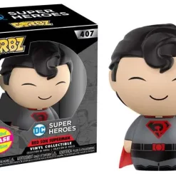 Outlet 💯 Funko DC Super Heroes Dorbz Superman Vinyl Figure [Red Son Chase Version] ✨