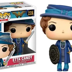 Best deal 🛒 Funko DC Wonder Woman Movie POP! Heroes Etta with Sword & Shield Vinyl Figure #228 ✔️