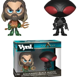 Cheap 🧨 Funko DC Vynl. Aquaman & Black Manta Vinyl Figure 2-Pack 🌟