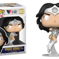 Flash Sale 🎁 Funko DC Wonder Woman 80th Anniversary POP! Heroes White Lantern Vinyl Figure #423 🔔