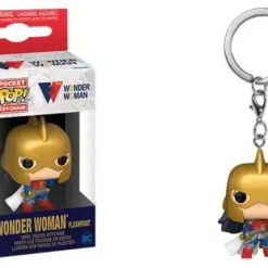 Outlet ✨ Funko DC 80th Anniversary Pocket POP! Wonder Woman Keychain [Flashpoint] (Pre-Order ships January) 😀