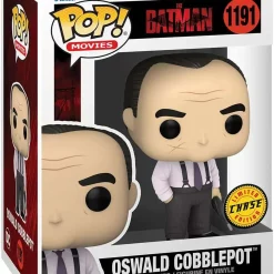 Coupon 👍 Funko DC Comics The Batman POP! Movies Oswald Cobblepot Vinyl Figure #1192 [Chase Version] 👏