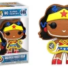 Budget 🥰 Funko DC Holiday POP! Heroes WW Vinyl Figure #446 [Gingerbread Version] 🔔 -DC Comics Shop funko64324