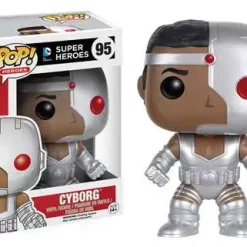 Cheapest 🔔 Funko DC Comics POP! Heroes Cyborg Vinyl Figure #95 🧨