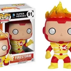 Budget ⌛ Funko DC Comics POP! Heroes Firestorm Vinyl Figure #91 ❤️